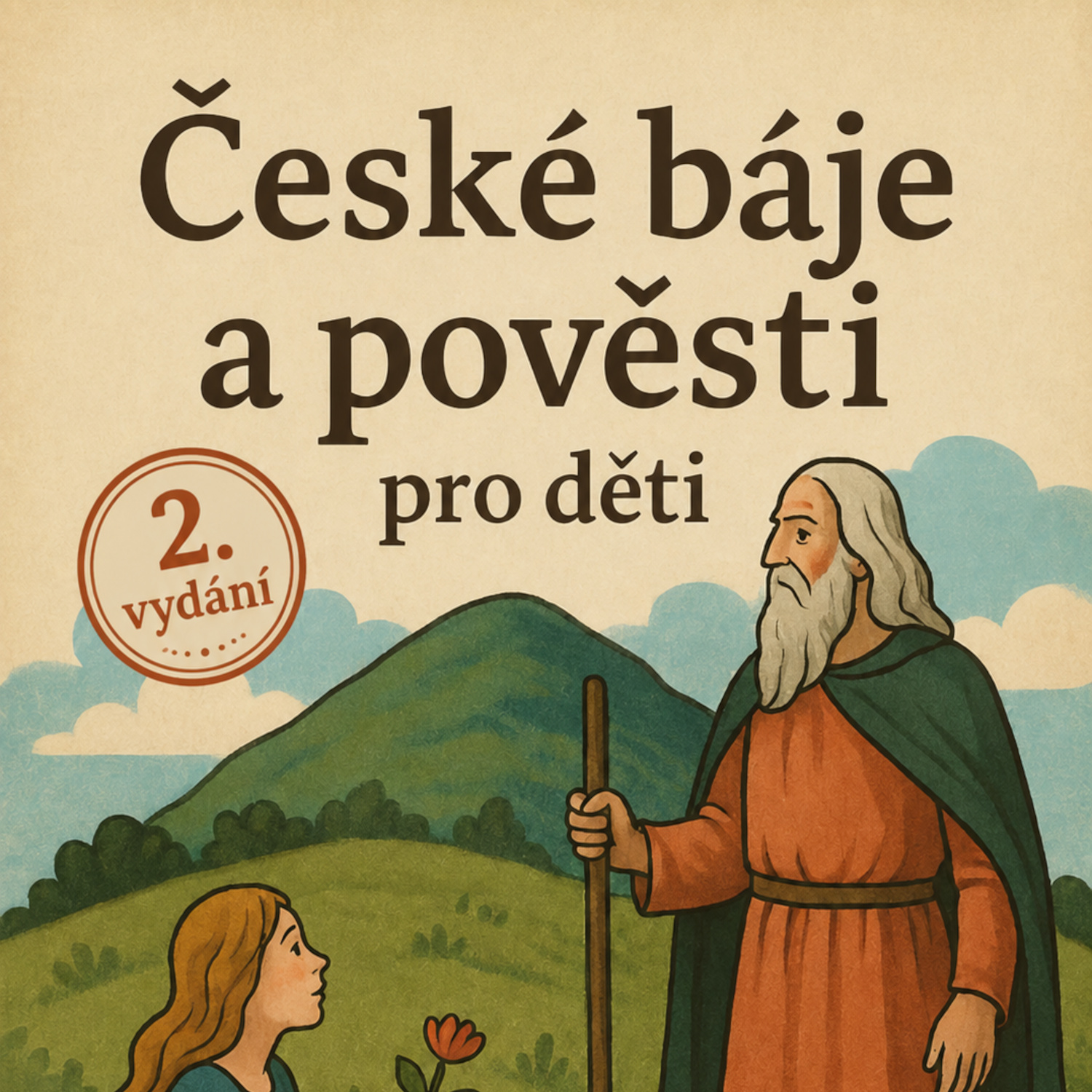 Obálka knihy České báje a pověsti pro děti